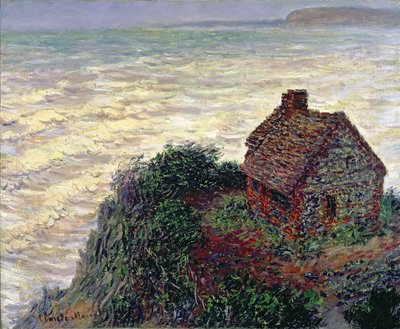Tulltjänstemannens hus, Varengeville, 1882 av Claude Monet