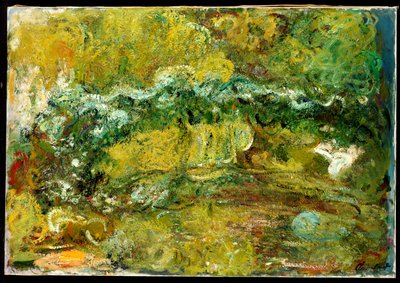 Japanska bron, ca 1918-24 av Claude Monet
