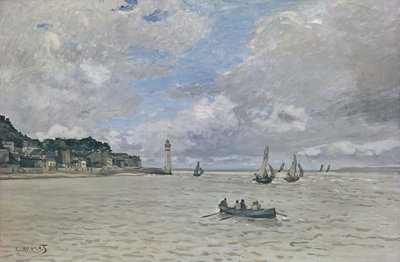 Hospicets fyr (Honfleur), 1864 av Claude Monet