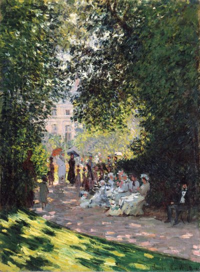 Parc Monceau av Claude Monet