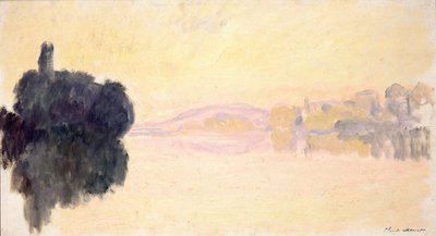 Seinen i Port-Villez, 1894. av Claude Monet