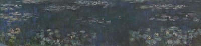 Näckrosorna - Gröna reflektioner, 1914-1926 av Claude Monet