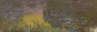 Näckrosorna - Solnedgång, 1914-1926 av Claude Monet