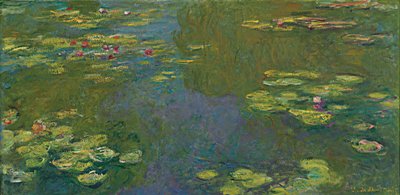 Näckrosdammen; Näckrosdammen, 1919 av Claude Monet