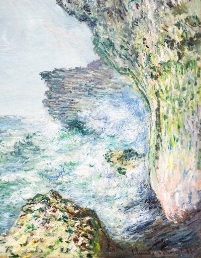 Havet vid Fécamp av Claude Monet