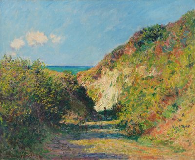 Den sjunkna stigen, 1882 av Claude Monet
