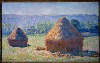 Hjulen, slutet av sommaren på Giverny Målning av Claude Monet (1840-1926) 1891 Dim. 0,6x1 m Paris, musee d