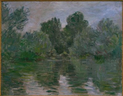 En arm av Seine av Claude Monet