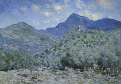 Bra dal, nära Bordighera av Claude Monet
