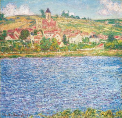Vetheuil, eftermiddag, 1901 av Claude Monet