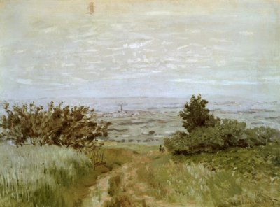 Utsikt över slätten vid Argenteuil av Claude Monet
