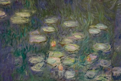Näckrosor (olja på duk) av Claude Monet