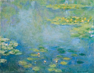 Näckrosor, ca. 1906 av Claude Monet