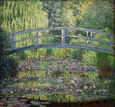 Näckrosdamm, grön harmoni av Claude Monet