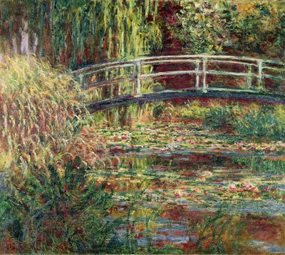 Näckrosdamm: Pink Harmony av Claude Monet