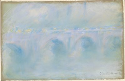 Waterloo Bridge av Claude Monet