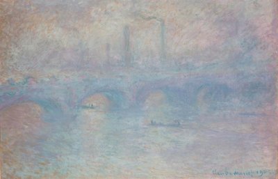 Waterloo Bridge. Dimeffekt av Claude Monet