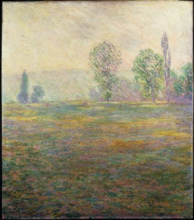 Äng nära Giverny av Claude Monet