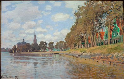 Zaandam (Holland) av Claude Monet