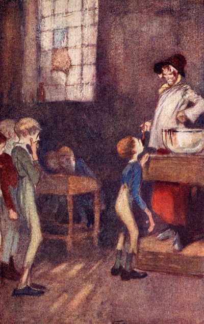 Dotheboys Hall, frontispice från 