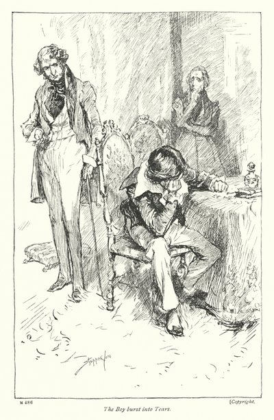 Illustration till Disraelis Coningsby (litho) av Claude Shepperson