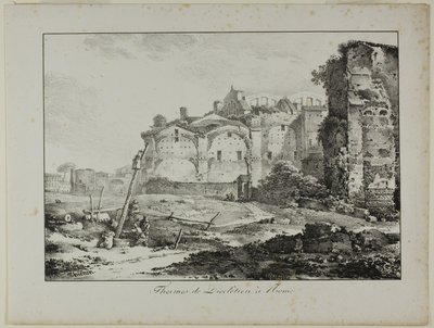 Diocletianus bad, Rom av Claude Thienon