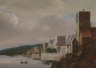 Themsen vid Westminster av Claude de Jongh