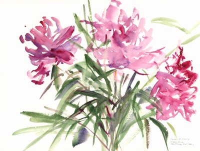 Pioner, 2004 (akvarell) av Claudia Hutchins Puechavy