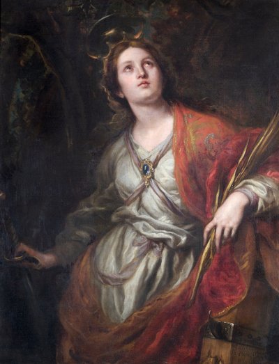 Den heliga Katarina av Alexandria av Claudio Coello