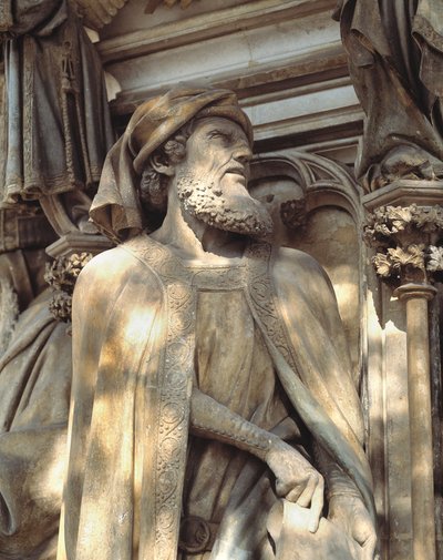 Daniel. Basen av Moses brunn (skulptur) av Claus Sluter