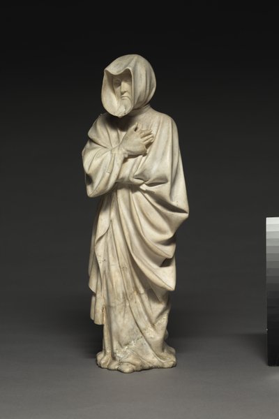 Två gråter från Filip den djärve, hertig av Bourgogne, graven 1404-10 av Claus de Werve