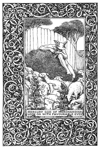 Frontispice till The Field of Clover, 1899. av Clemence Housman