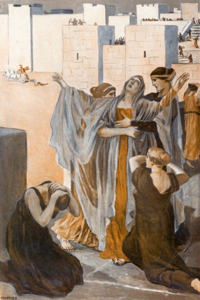 Illustration till Iliaden av Homeros av Clement Goutier