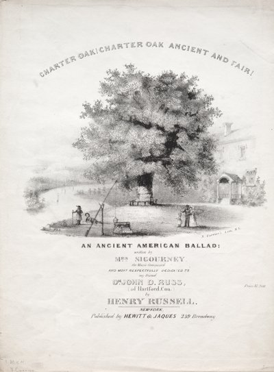 Charter Oak! Charter Oak Ancient and Fair! av Clement de Jonghe