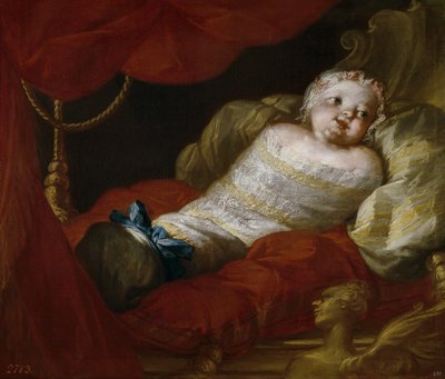 Infanta Isabella av Bourbon, prinsessan av Neapel av Clemente Ruta