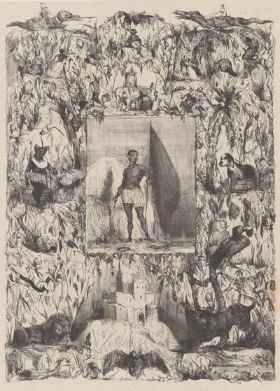 Bug-Jargal, Ca. 1832. av Célestin Nanteuil