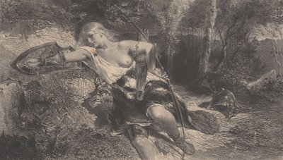 Clorinde, 1847. av Célestin Nanteuil
