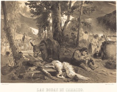 Camachos bröllop av Célestin Nanteuil