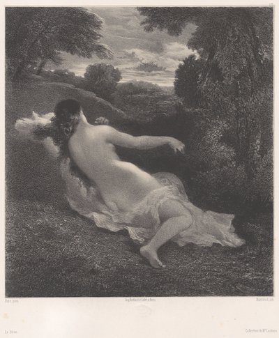 Drömmen, ca. 1849-62., CA. 1849-62. av Célestin Nanteuil