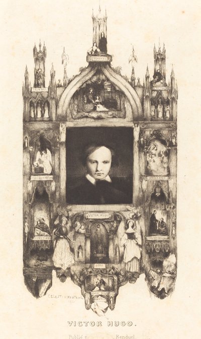 Victor Hugo av Célestin Nanteuil