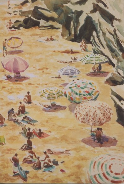 Klippig vik av Clive Wilson