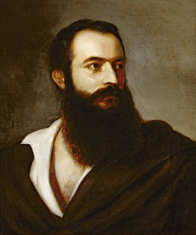 Felice Orsini (1819-58) (olja på duk) av Cohl