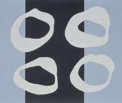 Blue Ground IV, 1998 (akryl på duk) av Colin Booth