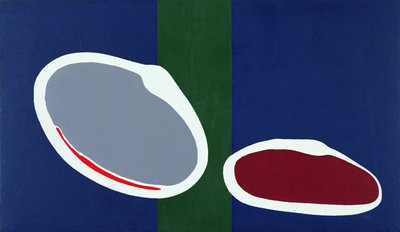 Go Discs II, 1999 (akryl på duk) (par 135005) av Colin Booth