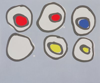 Lights Out, 1998 (akryl på duk) av Colin Booth