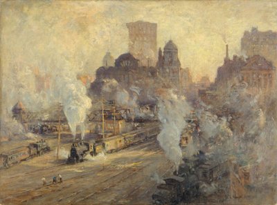Grand Central Station, 1909 av Colin Campbell Cooper