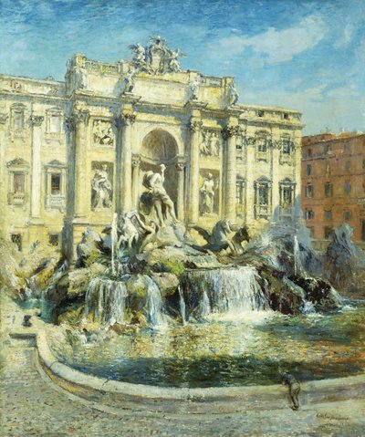 Fontana di Trevi, Rom av Colin Campbell Cooper