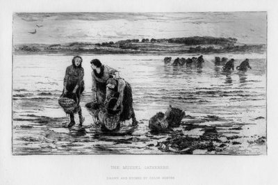 Musselsamlarna, c1890. av Colin Hunter