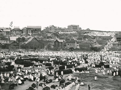 Marknaden, Antananarivo, Madagaskar, 1895. av Colonel Stewart
