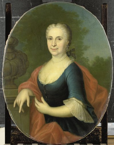 Cornelia van Schuylenburgh (1703-84), Hustru till Diederik van Bleyswijk av Conrad Kuster